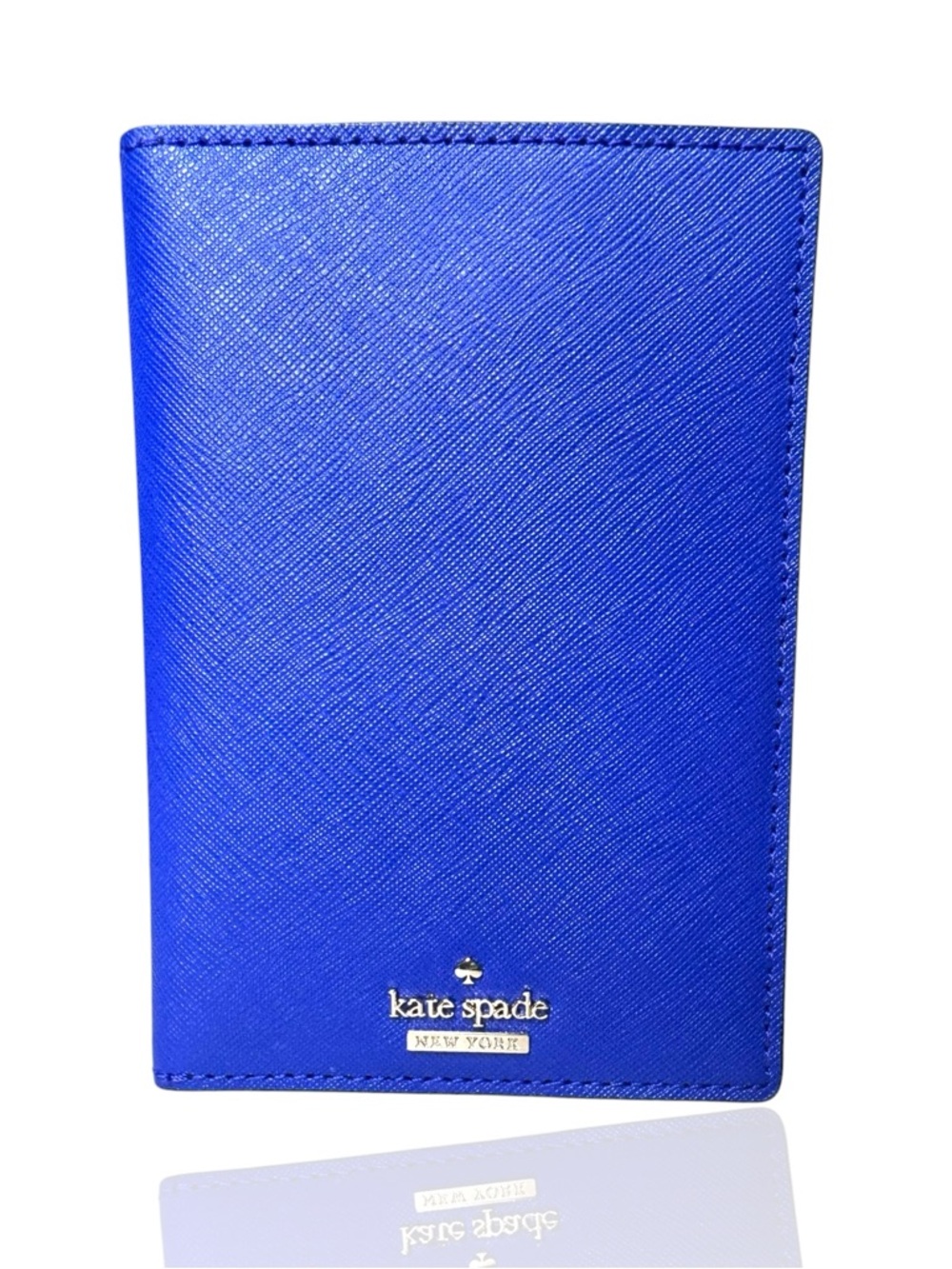New Kate Spade New York Blue Passport Holder